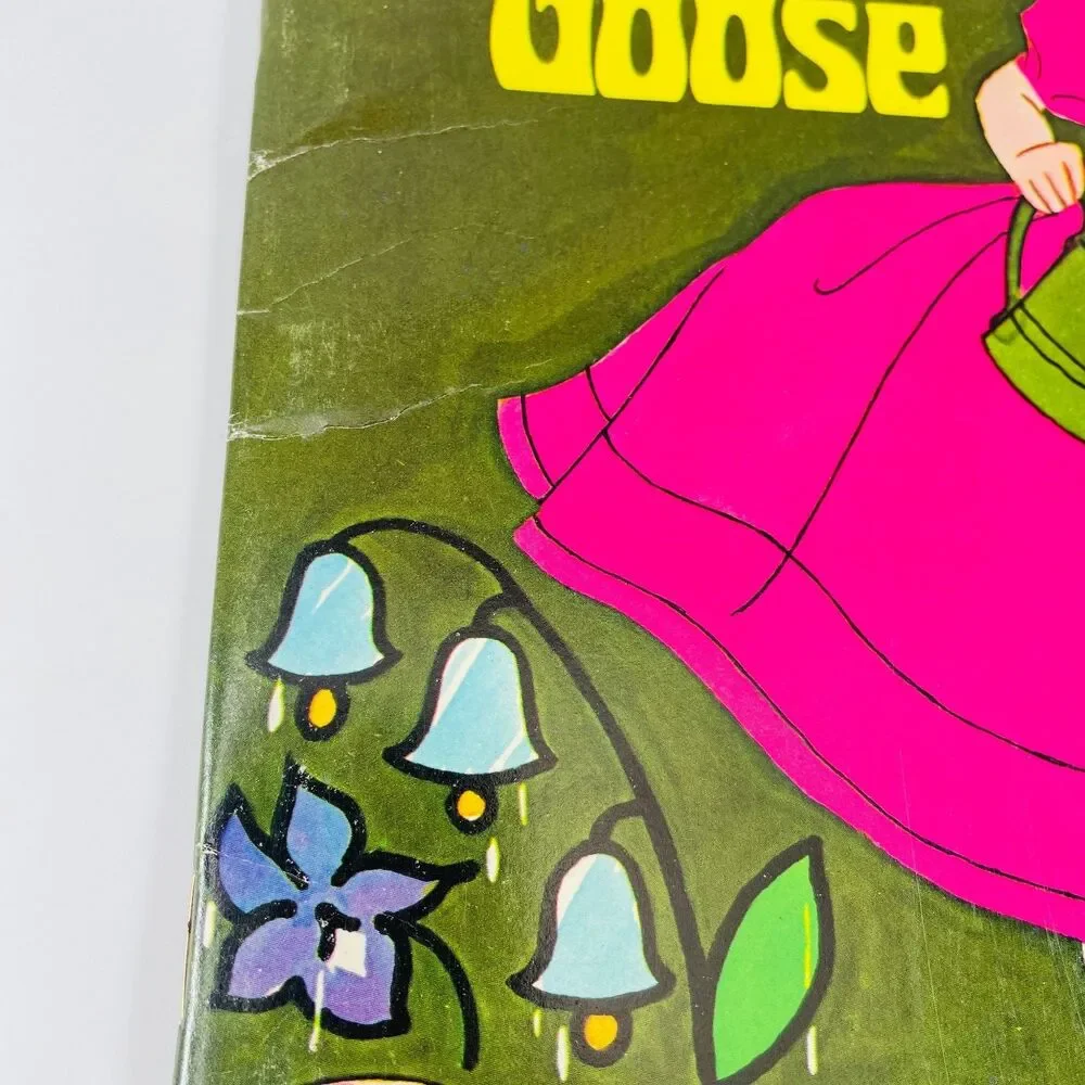 Mother Goose Florence Sarah Winship 1970 Paint With Water Whitman 1031 Unused